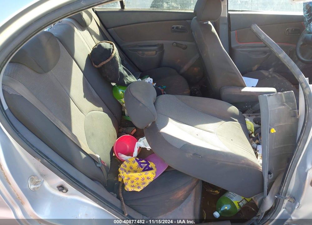 2011 KIA RIO VIN: KNADH4A37B6954655