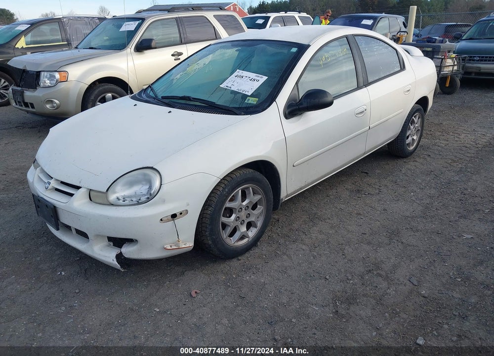 2002 DODGE NEON SXT VIN: 1B3ES56C22D623325