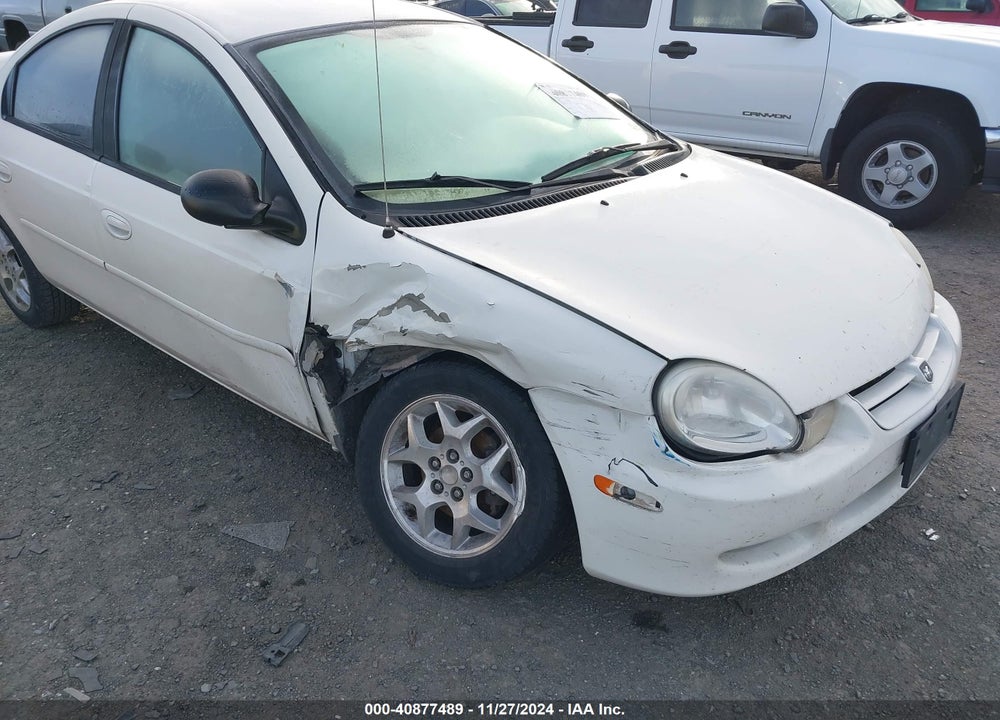 2002 DODGE NEON SXT VIN: 1B3ES56C22D623325