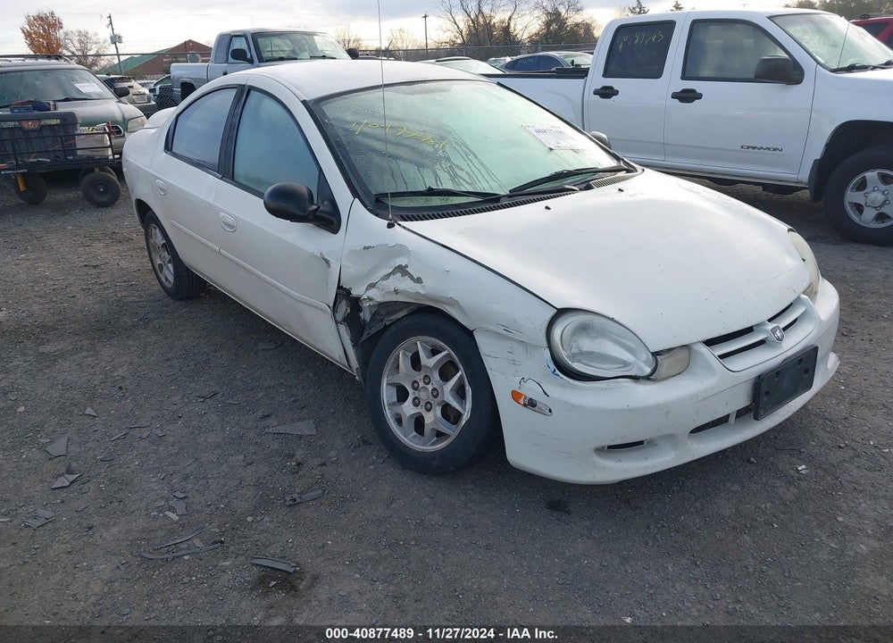 2002 DODGE NEON SXT VIN: 1B3ES56C22D623325