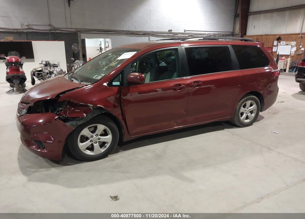 2015 TOYOTA SIENNA LE 8 PASSENGER VIN: 5TDKK3DC4FS663683