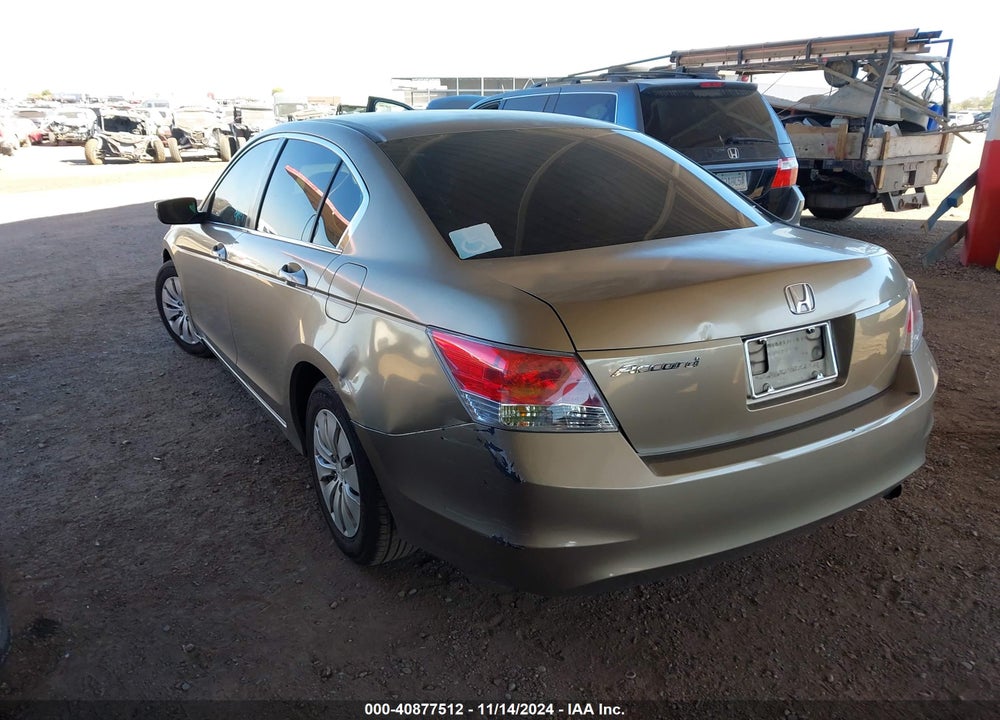 2010 HONDA ACCORD 2.4 LX VIN: 1HGCP2F38AA099069