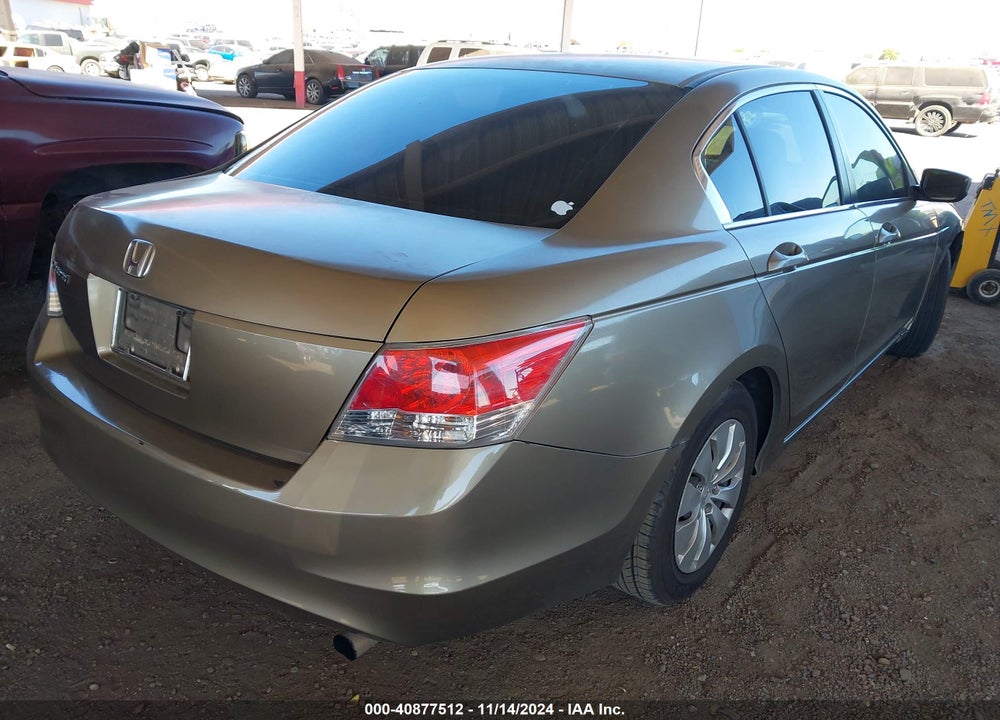2010 HONDA ACCORD 2.4 LX VIN: 1HGCP2F38AA099069