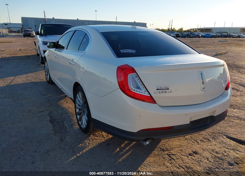 2013 LINCOLN MKS VIN: 1LNHL9DK3DG601941