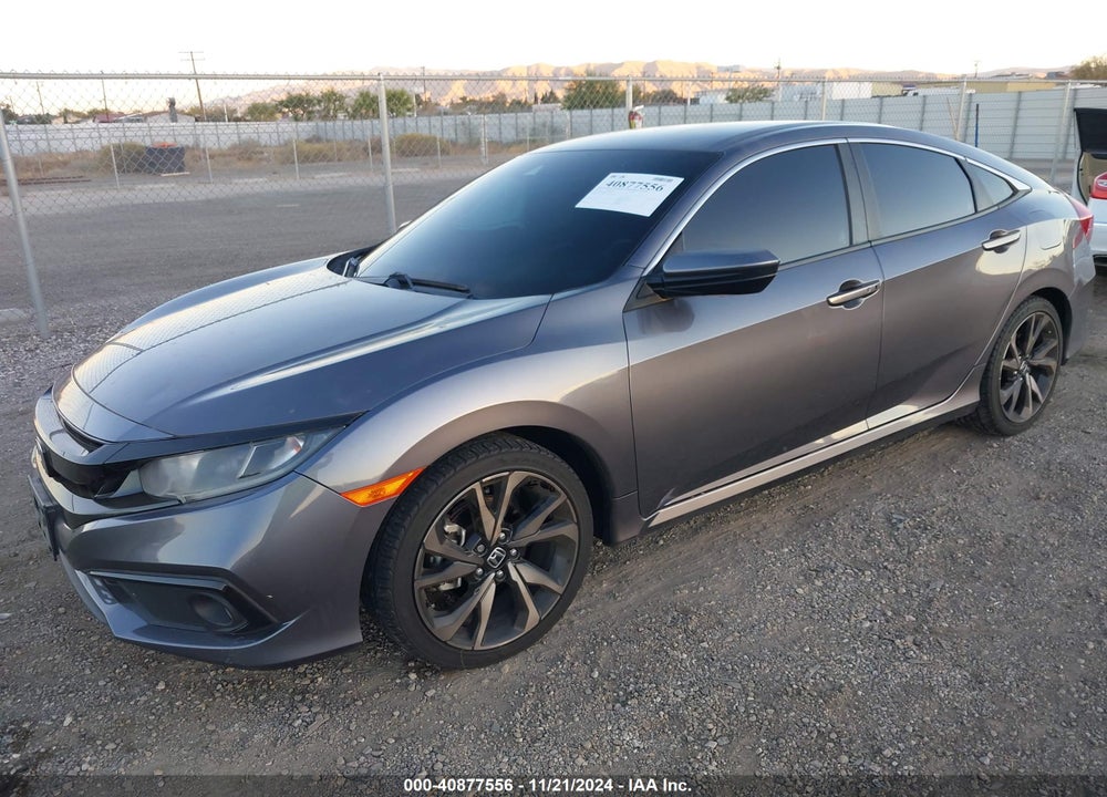 2019 HONDA CIVIC SPORT VIN: 2HGFC2F83KH570844