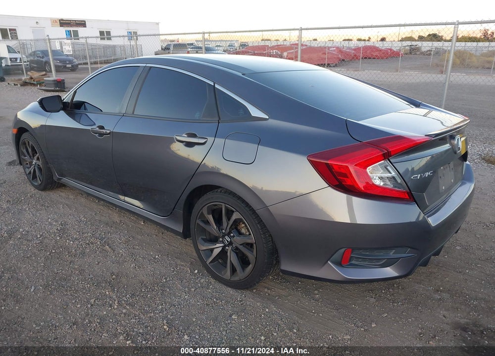 2019 HONDA CIVIC SPORT VIN: 2HGFC2F83KH570844
