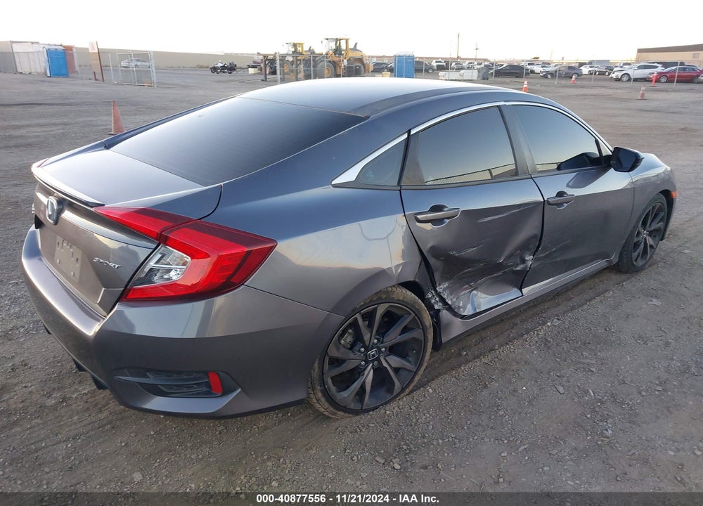 2019 HONDA CIVIC SPORT VIN: 2HGFC2F83KH570844