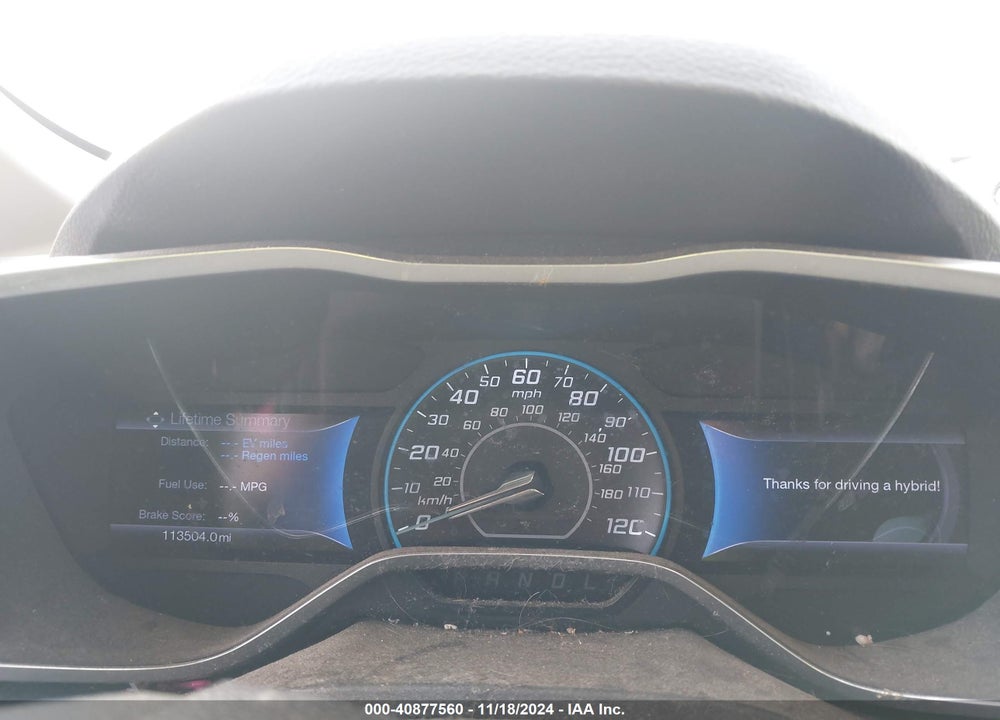 2013 FORD C-MAX HYBRID SEL VIN: 1FADP5BU7DL514609