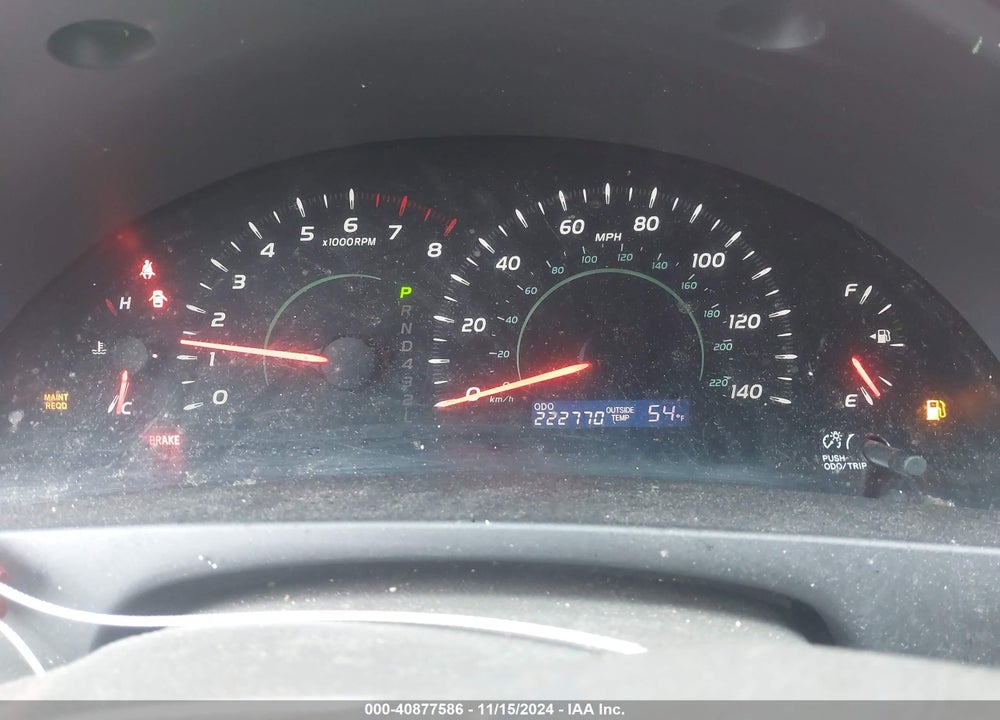 2009 TOYOTA CAMRY LE VIN: 4T1BE46K39U405183