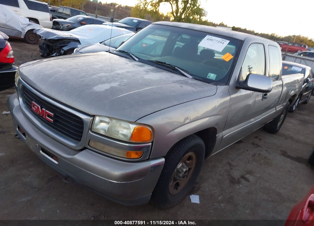 2000 GMC SIERRA 1500 SLE VIN: 2GTEC19V2Y1257551