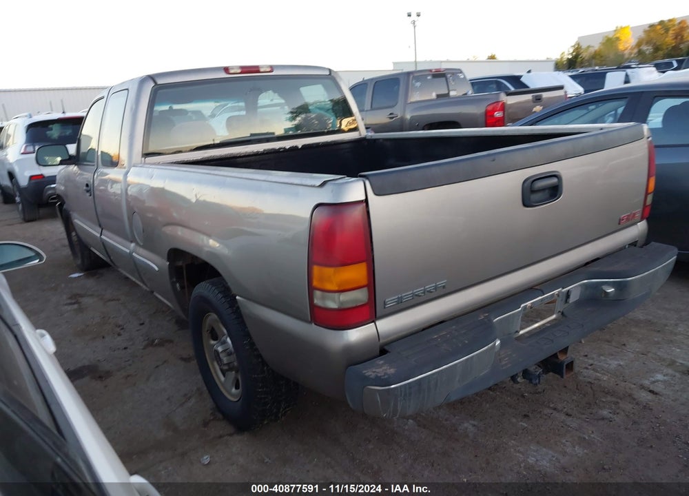 2000 GMC SIERRA 1500 SLE VIN: 2GTEC19V2Y1257551