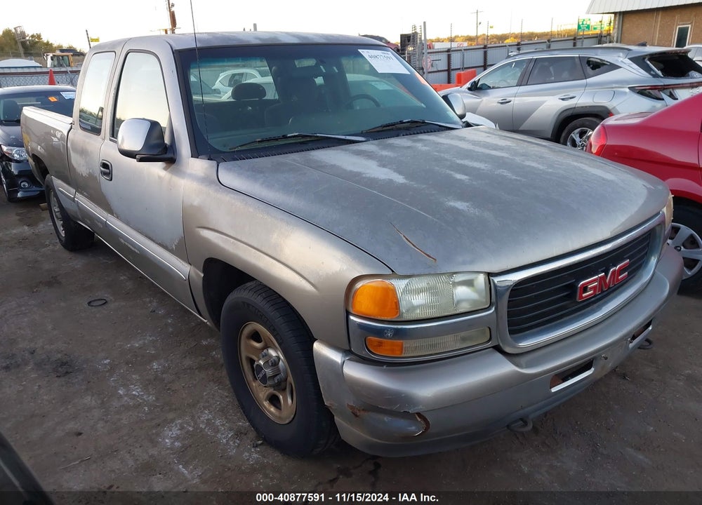 2000 GMC SIERRA 1500 SLE VIN: 2GTEC19V2Y1257551