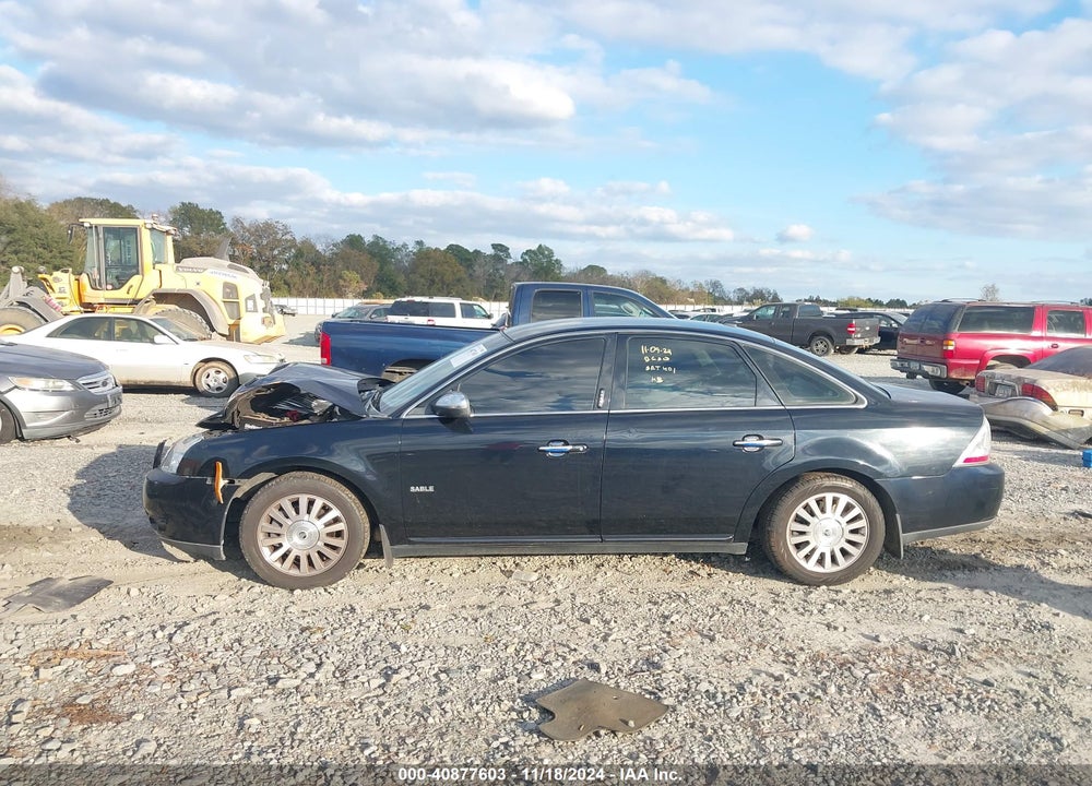 2008 MERCURY SABLE VIN: 1MEHM40W88G601757