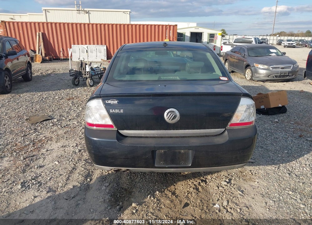 2008 MERCURY SABLE VIN: 1MEHM40W88G601757