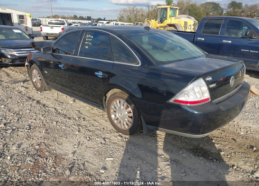 2008 MERCURY SABLE VIN: 1MEHM40W88G601757