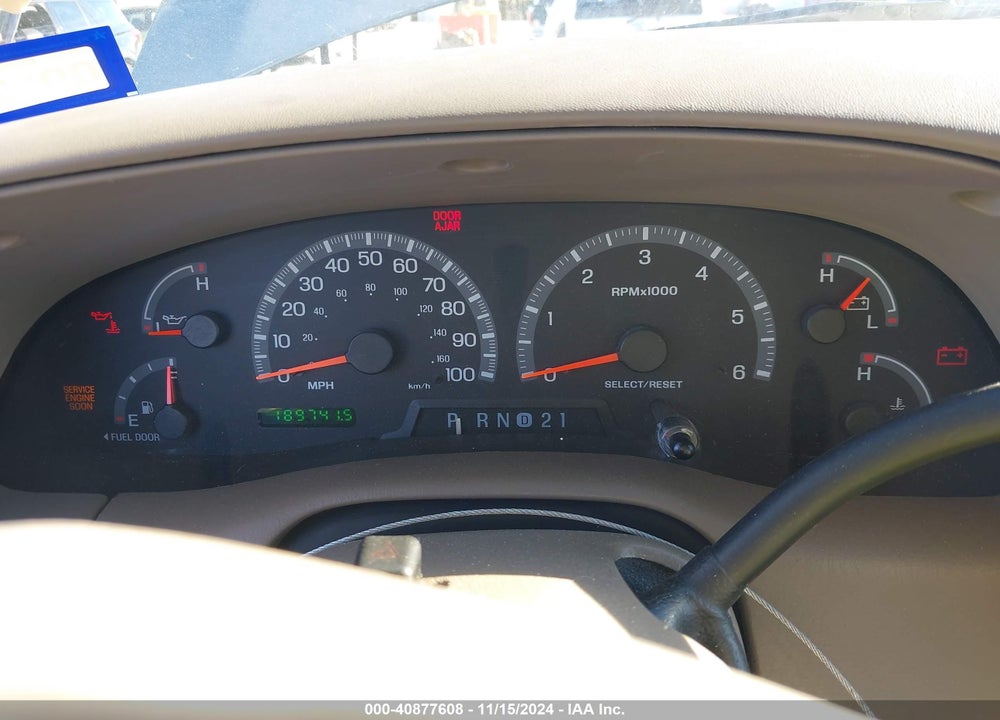 2001 FORD EXPEDITION EDDIE BAUER VIN: 1FMEU17L61LB73629