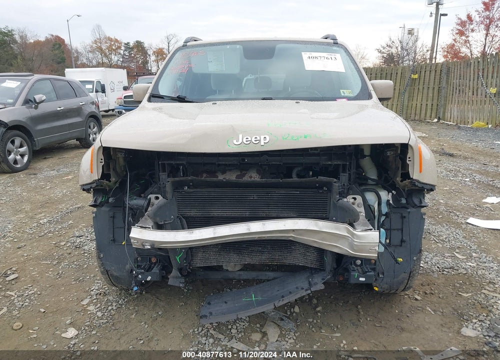 2015 JEEP RENEGADE LATITUDE VIN: ZACCJBBT4FPC05157