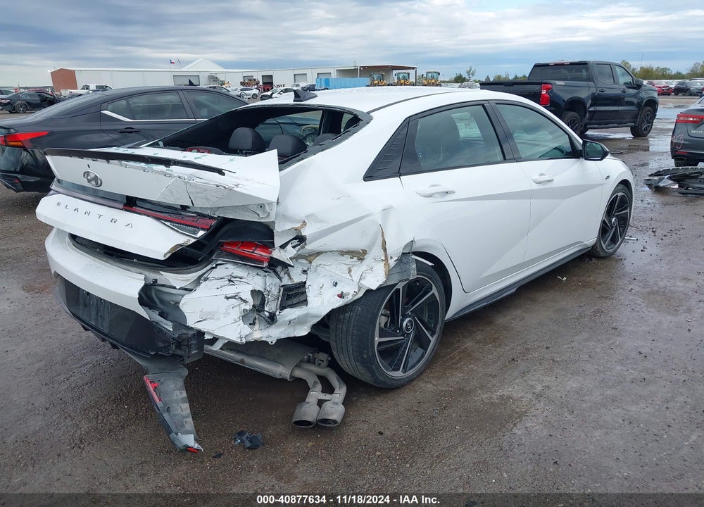 2021 HYUNDAI ELANTRA VIN: KMHLR4AF3MU190903