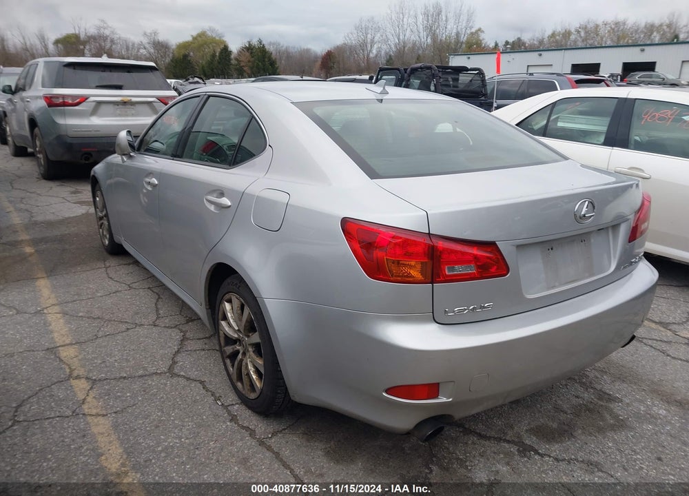 2008 LEXUS IS 250 VIN: JTHCK262X85024525