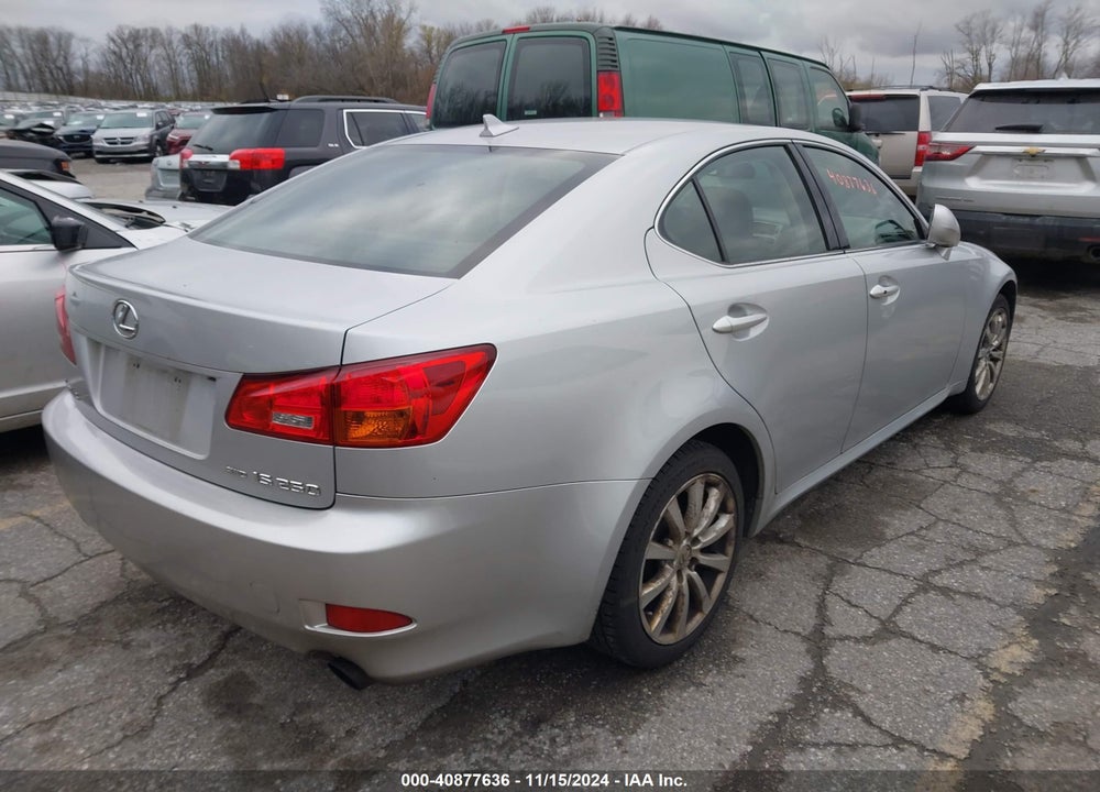 2008 LEXUS IS 250 VIN: JTHCK262X85024525