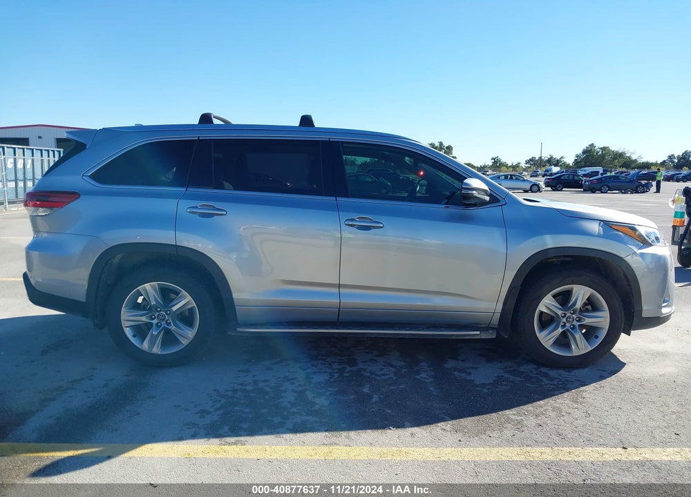 2019 TOYOTA HIGHLANDER LIMITED VIN: 5TDYZRFH1KS311527
