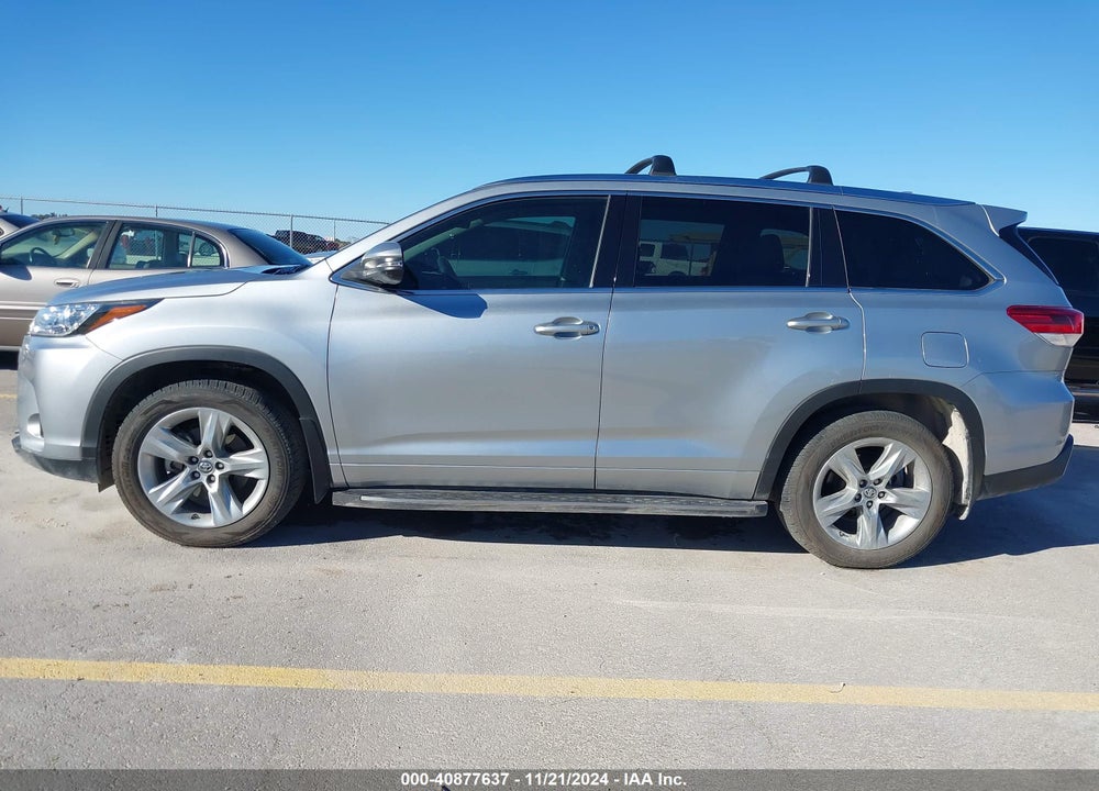 2019 TOYOTA HIGHLANDER LIMITED VIN: 5TDYZRFH1KS311527