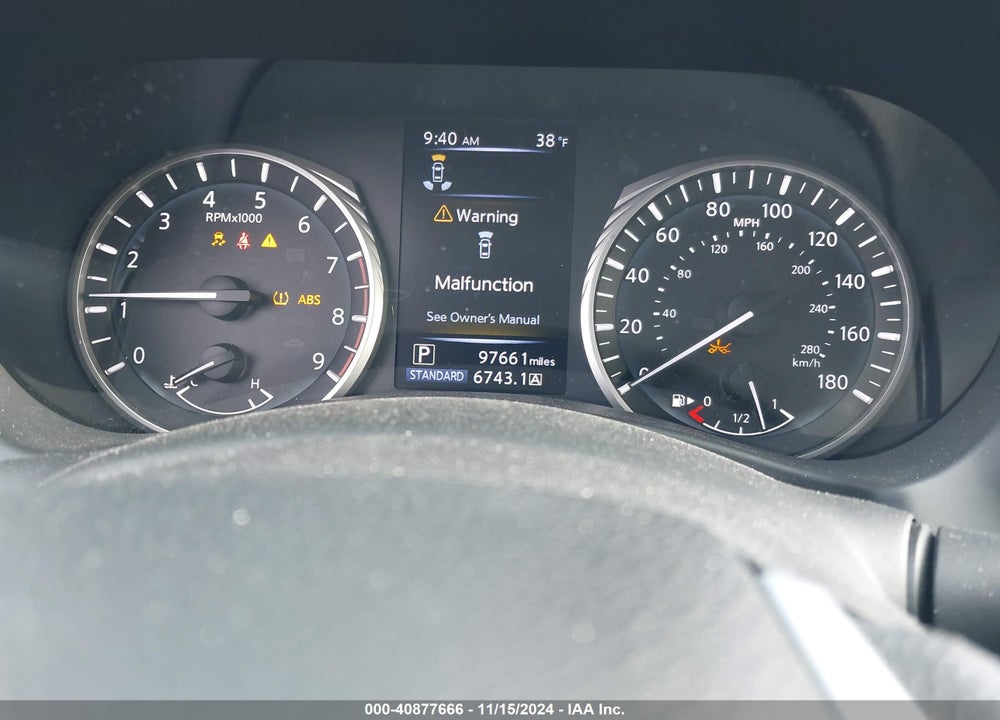 2018 INFINITI Q50 3.0T LUXE VIN: JN1EV7AR2JM444460