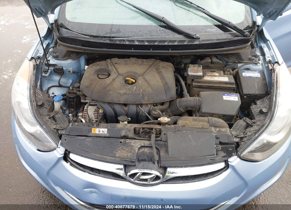 2012 HYUNDAI ELANTRA GLS (ULSAN PLANT) VIN: KMHDH4AEXCU329518