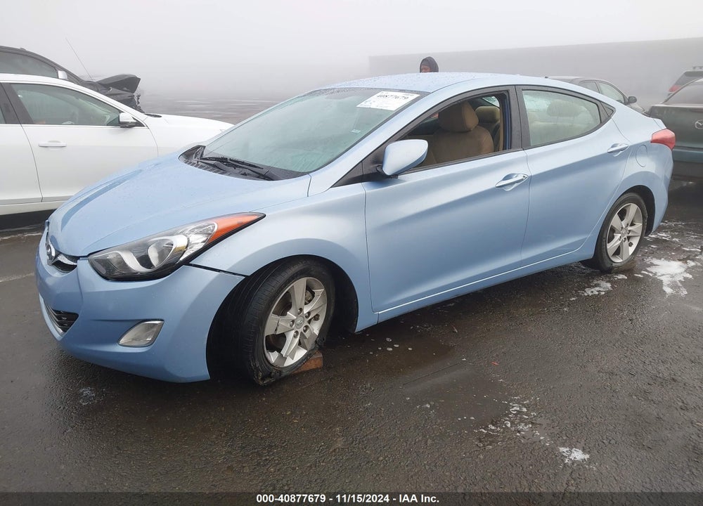 2012 HYUNDAI ELANTRA GLS (ULSAN PLANT) VIN: KMHDH4AEXCU329518