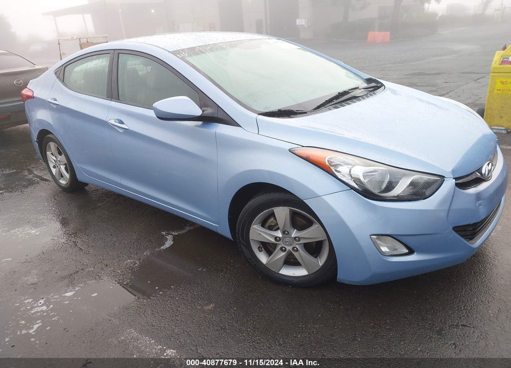 2012 HYUNDAI ELANTRA GLS (ULSAN PLANT) VIN: KMHDH4AEXCU329518