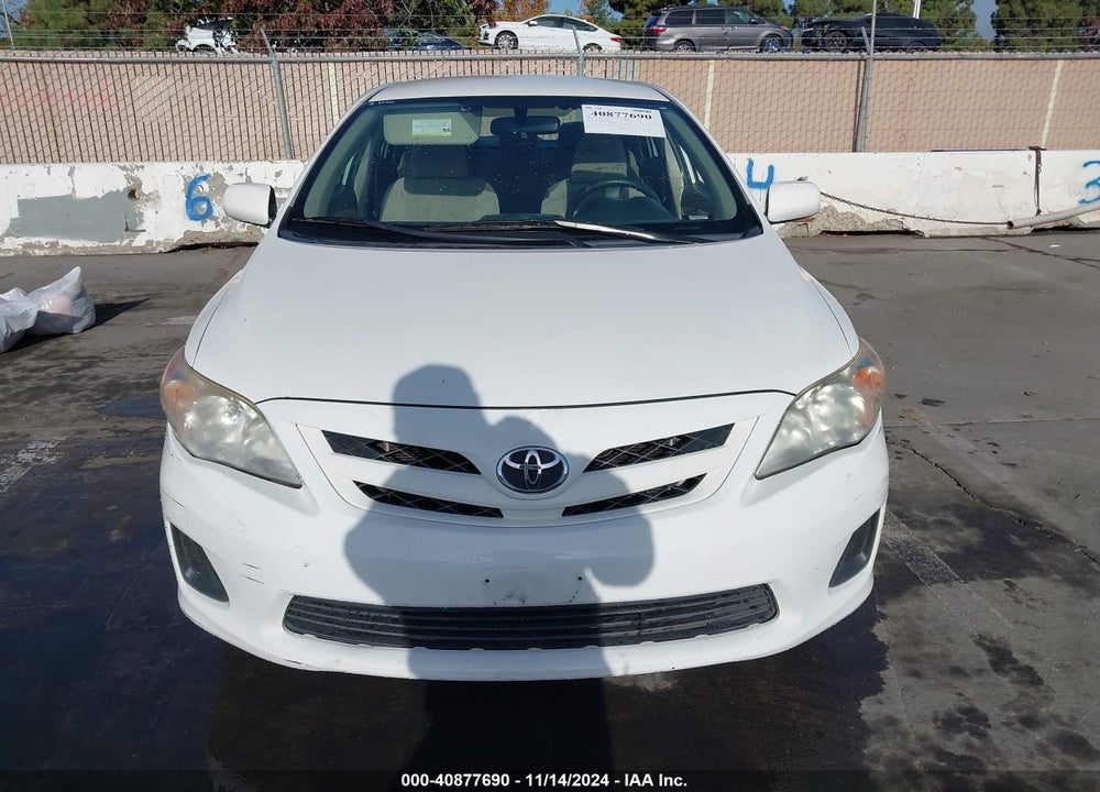 2011 TOYOTA COROLLA LE VIN: JTDBU4EEXB9165500