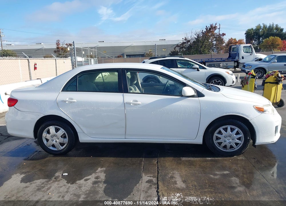2011 TOYOTA COROLLA LE VIN: JTDBU4EEXB9165500
