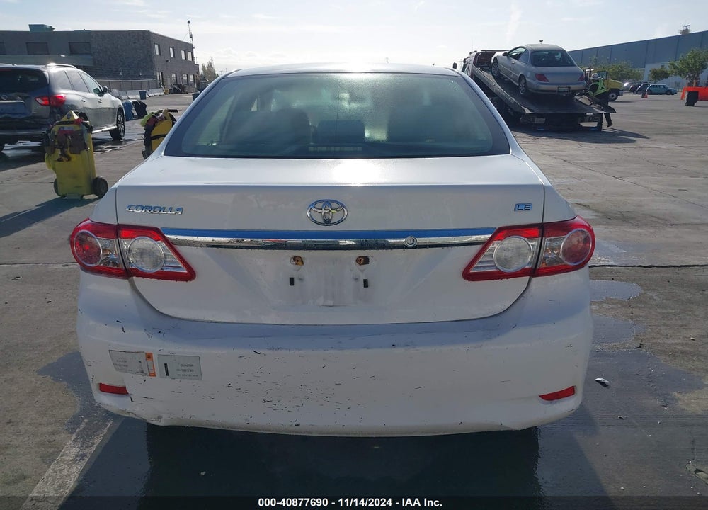 2011 TOYOTA COROLLA LE VIN: JTDBU4EEXB9165500