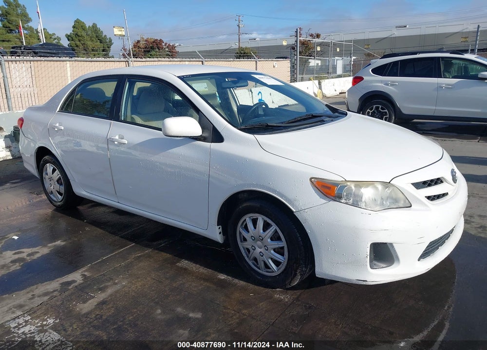 2011 TOYOTA COROLLA LE VIN: JTDBU4EEXB9165500