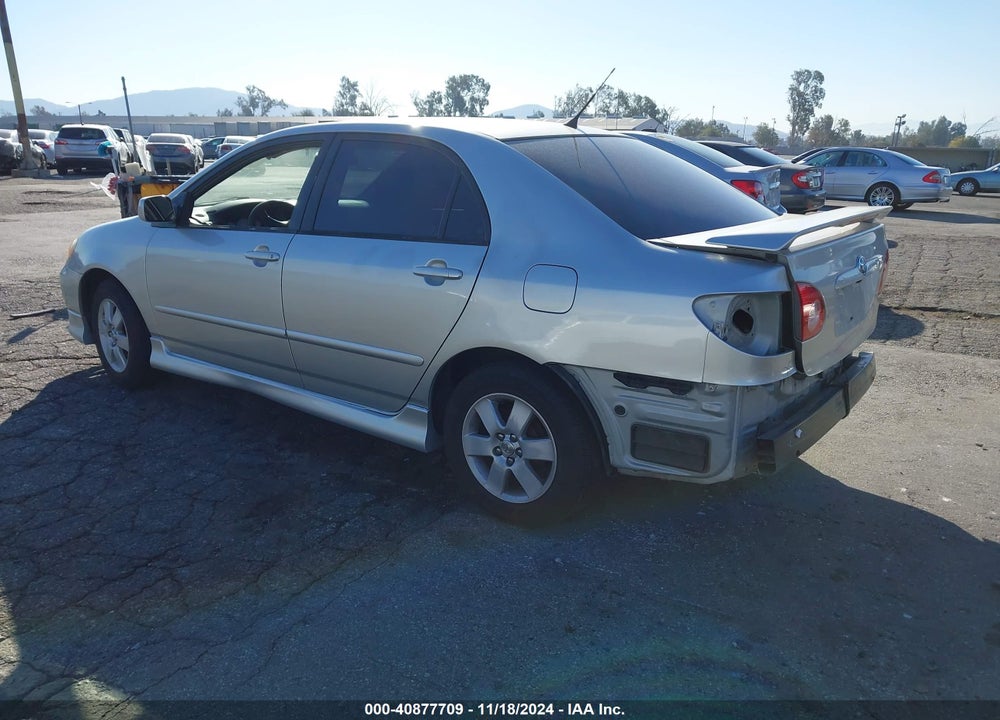 2004 TOYOTA COROLLA S VIN: 1NXBR32E24Z260340