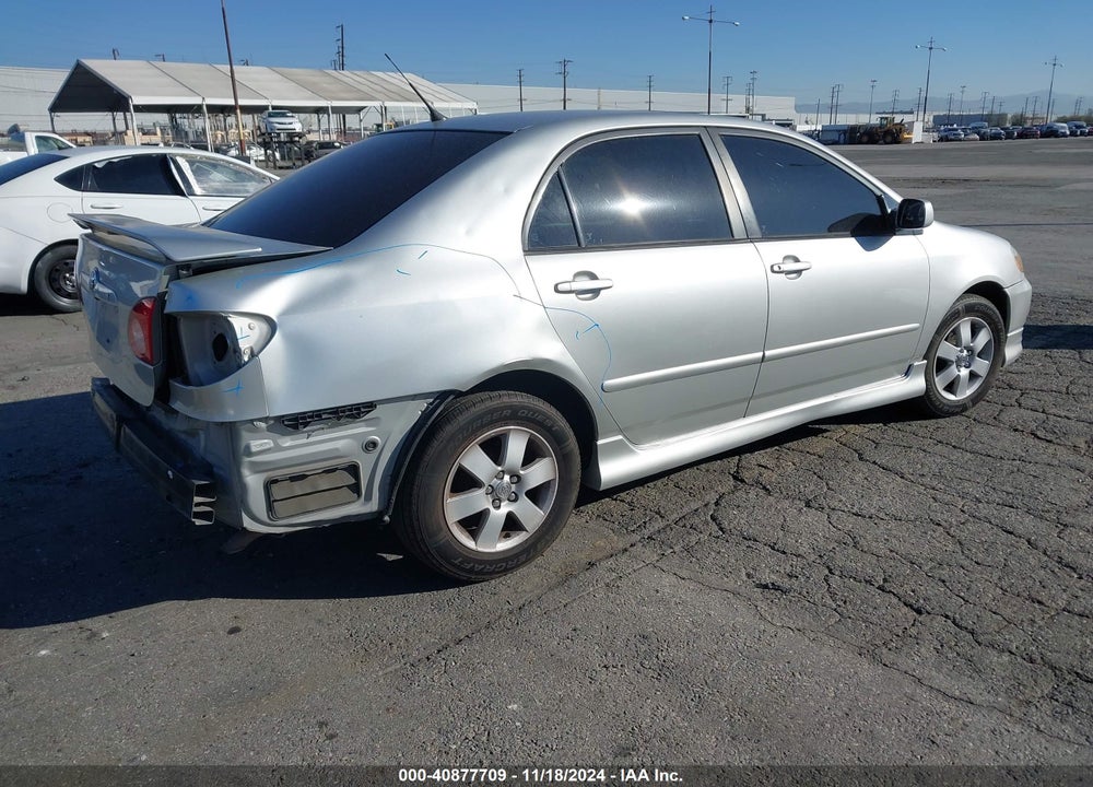 2004 TOYOTA COROLLA S VIN: 1NXBR32E24Z260340