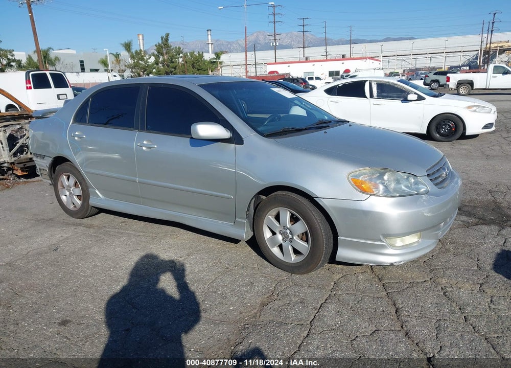 2004 TOYOTA COROLLA S VIN: 1NXBR32E24Z260340