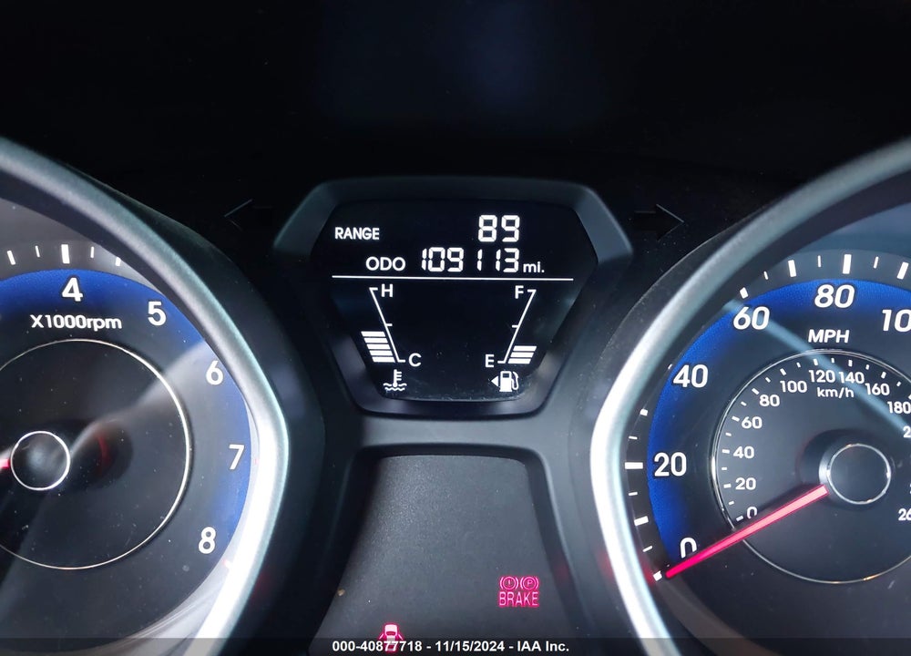 2013 HYUNDAI ELANTRA SE VIN: KMHDH6AE0DU004941