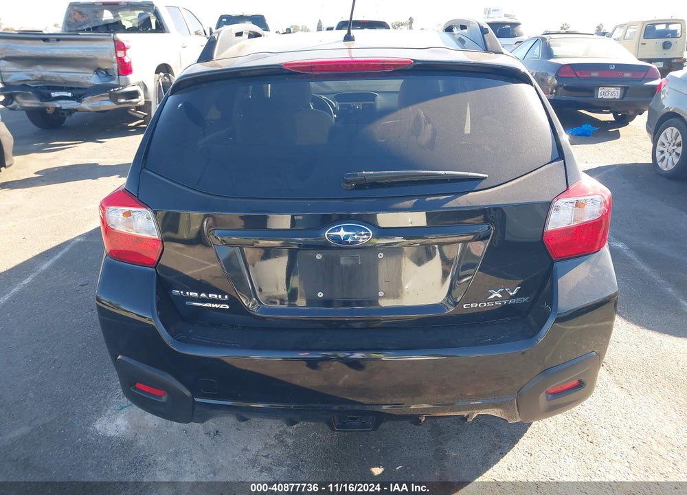 2013 SUBARU XV CROSSTREK 2.0I PREMIUM VIN: JF2GPACC6D2891848