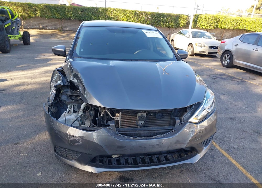 2017 NISSAN SENTRA SV VIN: 3N1AB7AP3HL672512