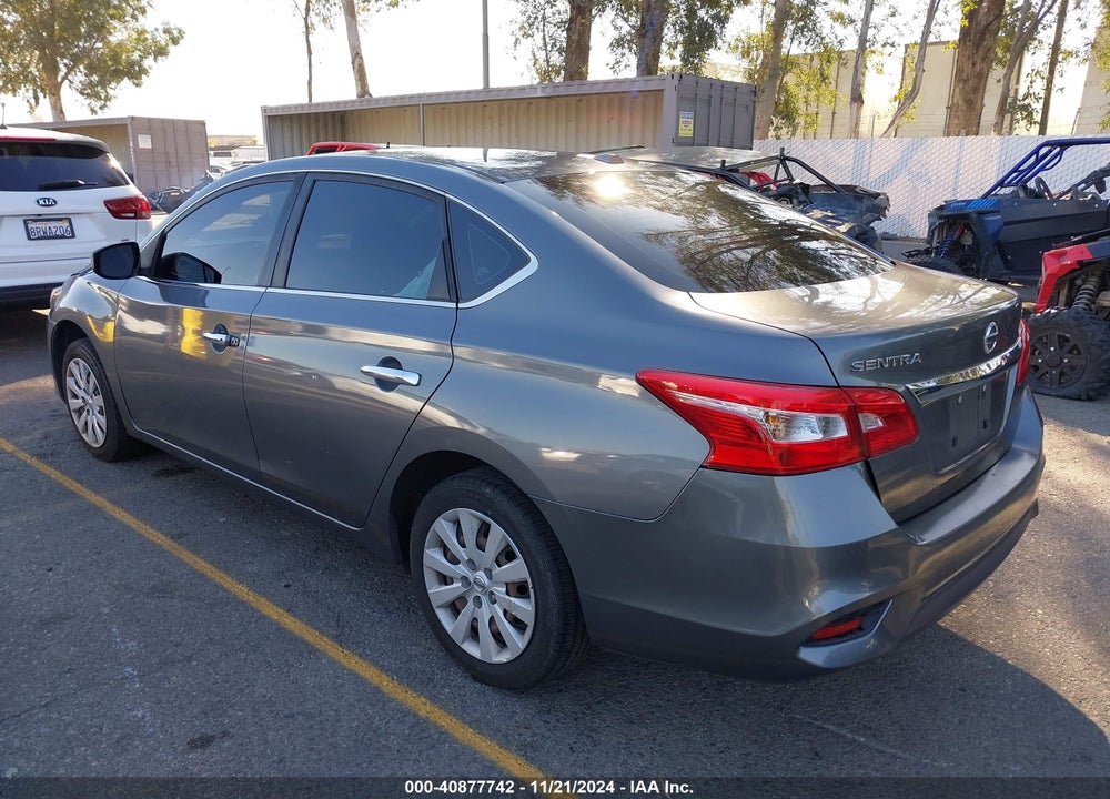 2017 NISSAN SENTRA SV VIN: 3N1AB7AP3HL672512