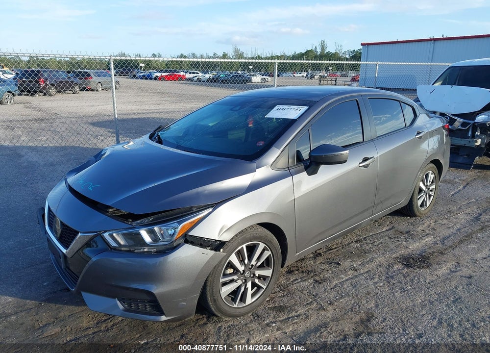 2021 NISSAN VERSA SV XTRONIC CVT VIN: 3N1CN8EV1ML891994