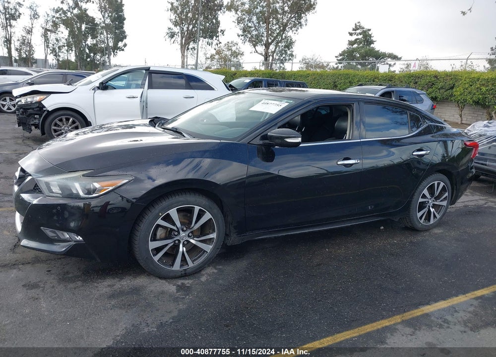 2017 NISSAN MAXIMA 3.5 SV VIN: 1N4AA6AP2HC444948