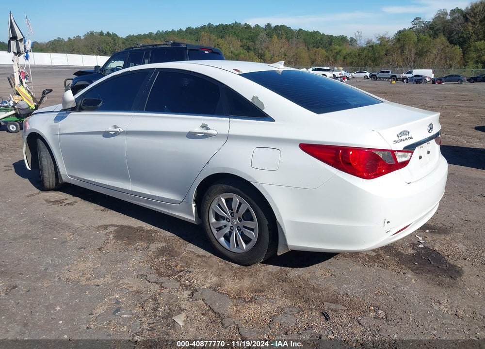 2012 HYUNDAI SONATA GLS VIN: 5NPEB4AC8CH342092