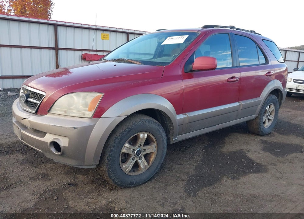2003 KIA SORENTO EX/LX VIN: KNDJC733735087848