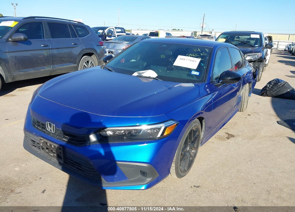 2023 HONDA CIVIC VIN: 2HGFE2F55PH513309