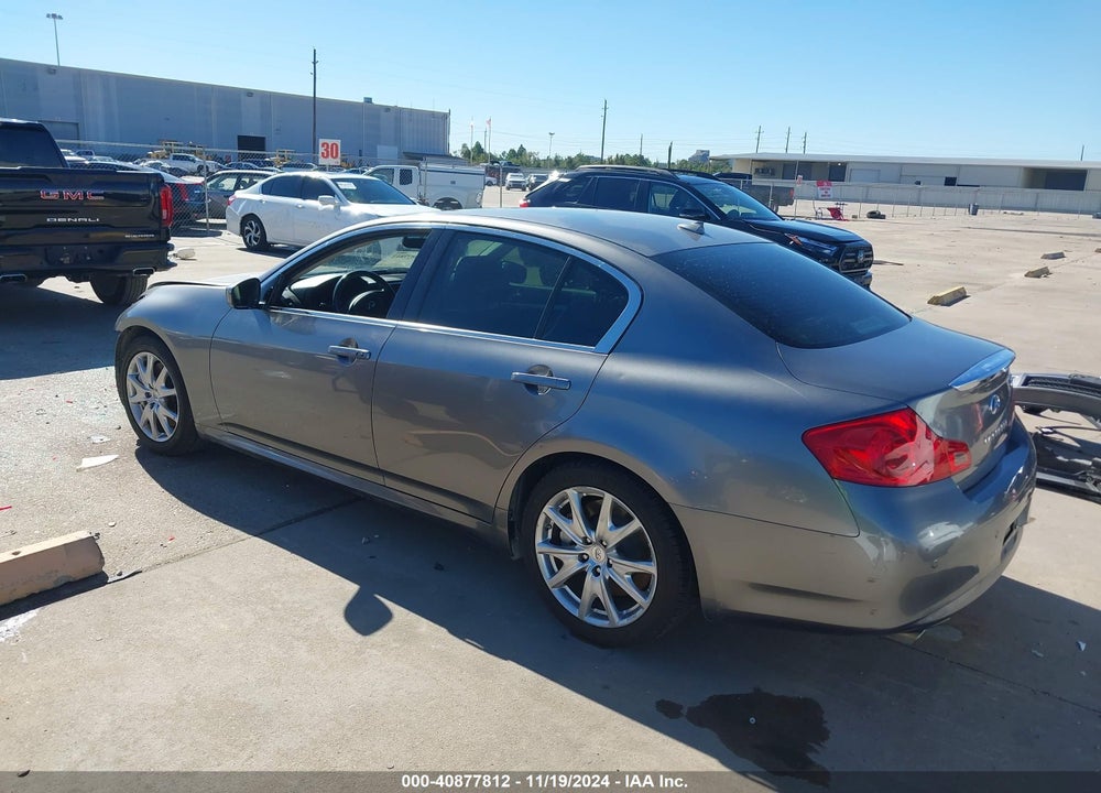 2012 INFINITI G37 JOURNEY VIN: JN1CV6AP8CM937093