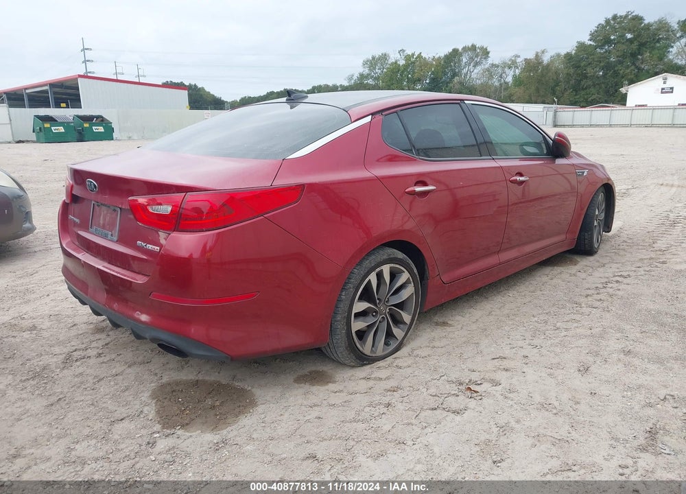 2015 KIA OPTIMA SX TURBO VIN: 5XXGR4A64FG419880