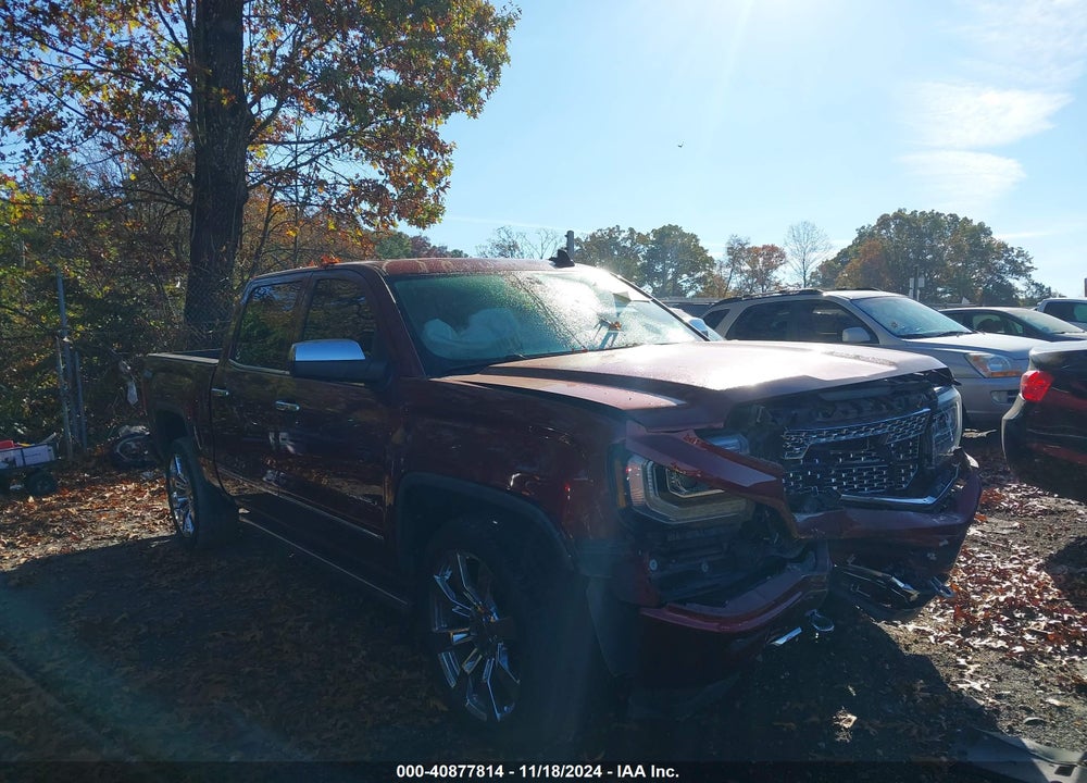 2017 GMC SIERRA 1500 DENALI VIN: 3GTU2PEJ7HG286622