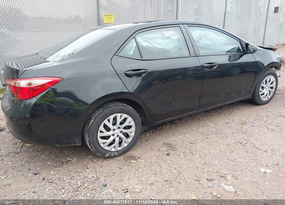 2017 TOYOTA COROLLA LE VIN: 2T1BURHE9HC956645